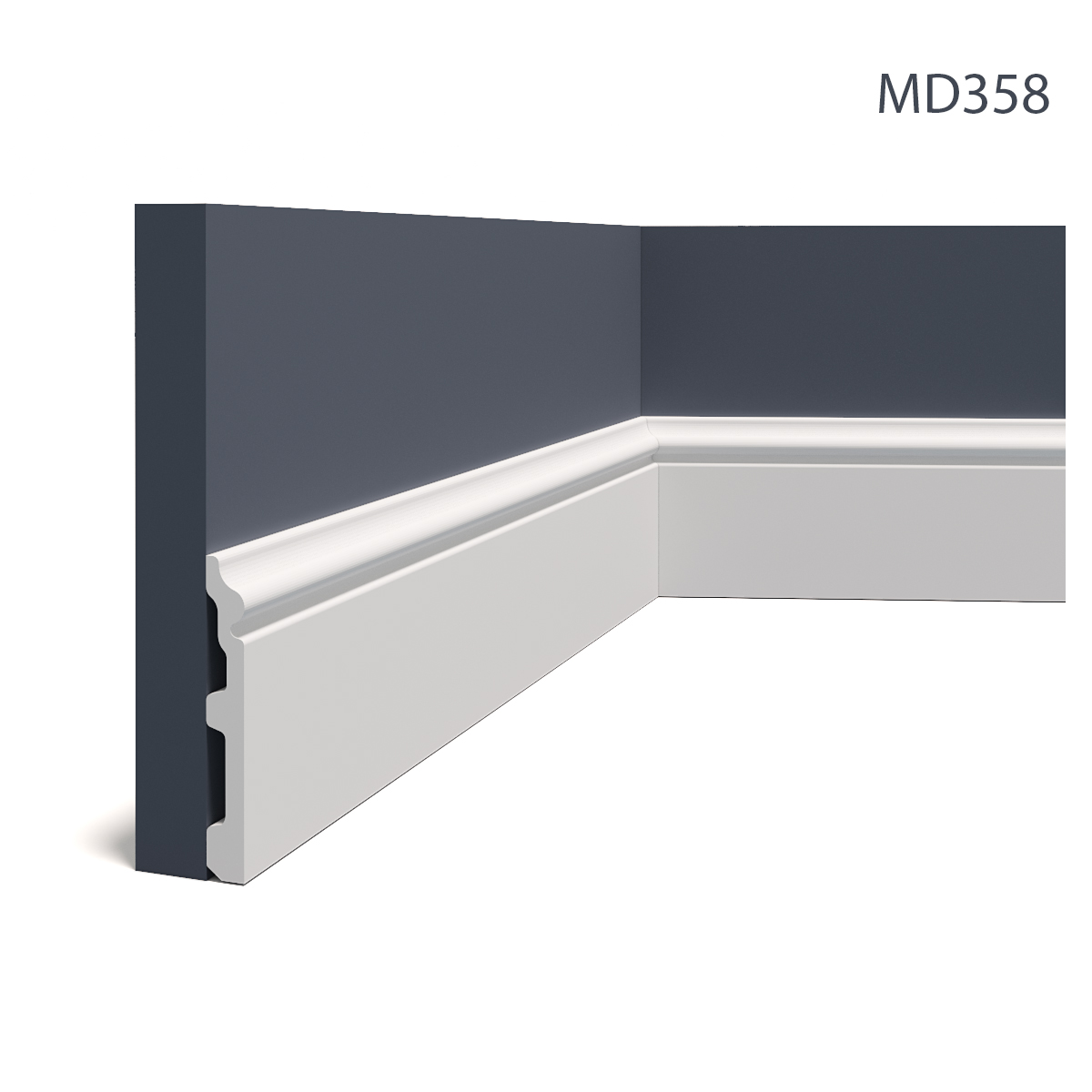 Plinta flexibila MD358F, 200 X 11.7 X 1.4 cm, Mardom Decor 1/4